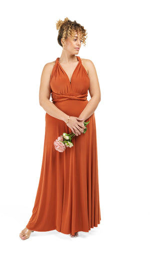 Multi Way Bridesmaids Maxi Dress