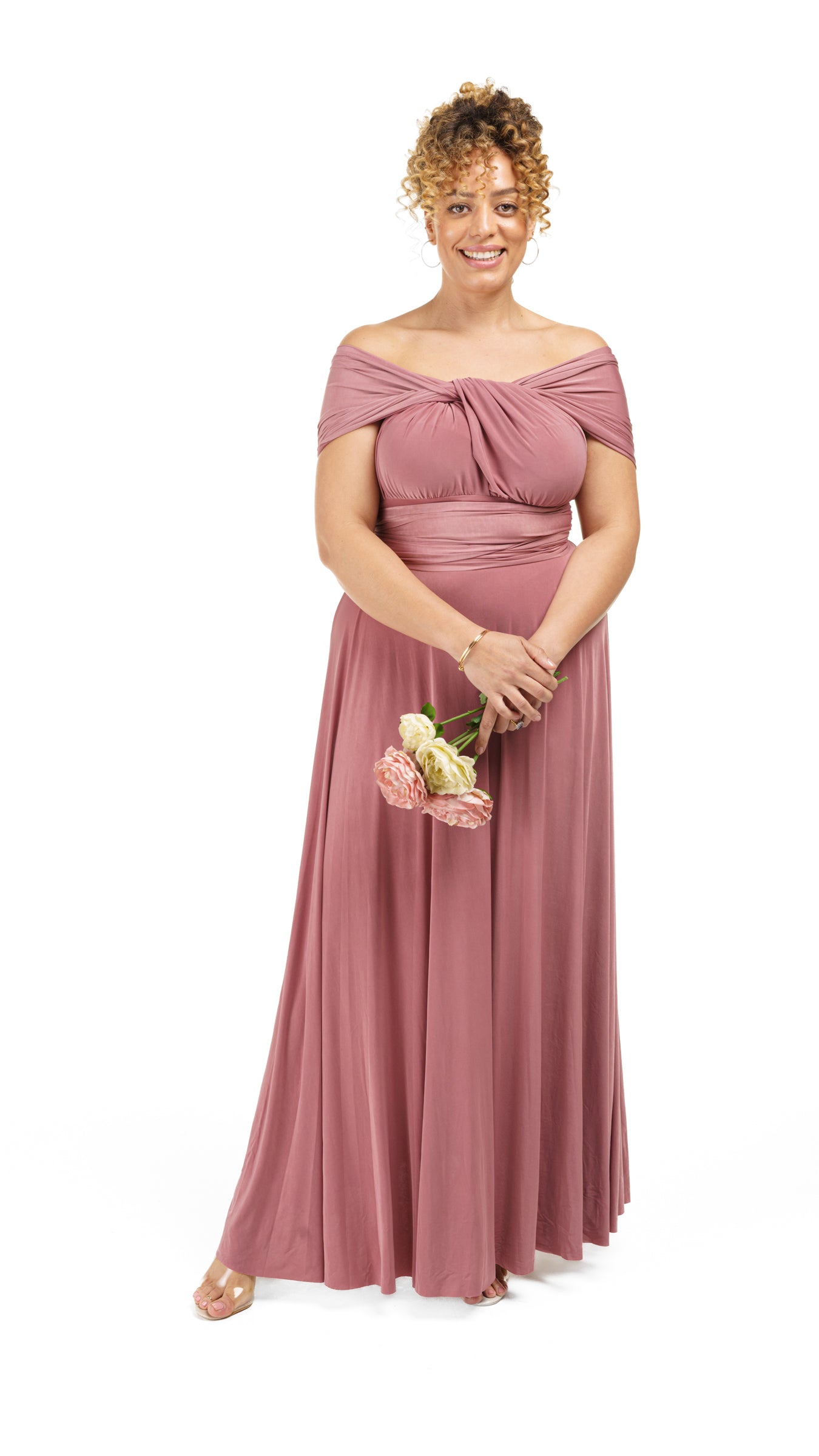 Multi Way Bridesmaids Maxi Dress
