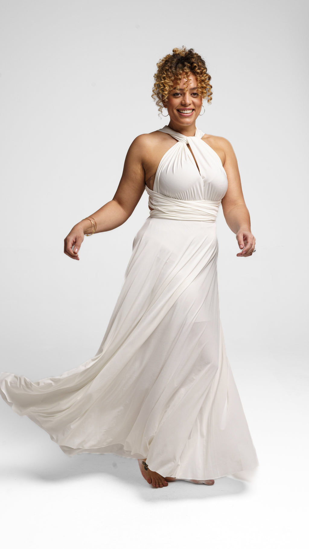 Multi Way Bridesmaids Maxi Dress